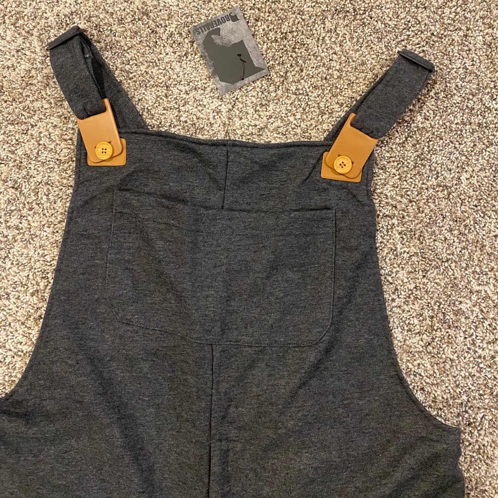 Broveralls-sweatpants overalls.Great for men/women - Picture 2 of 5